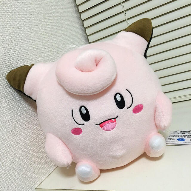 ポケモン - ポケモン でっかいコロっとまんまるぬいぐるみ ピッピの