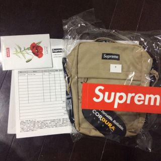 Supreme shoulder bag Tan ショルダーバッグ タン