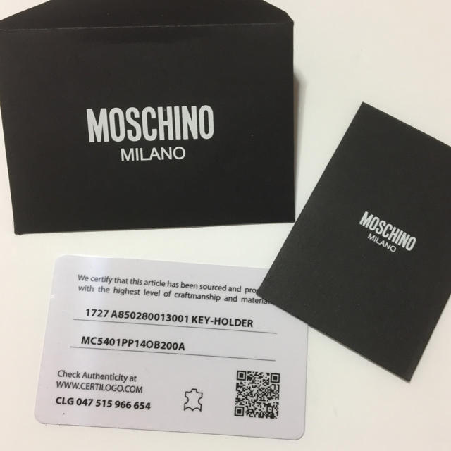 モスキーノ♡MOSCHINO♡テディベアキーホルダー♡正規品