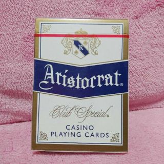 【最大8個まで】OHIO製 トランプ 青 Aristocrat 未開封(トランプ/UNO)