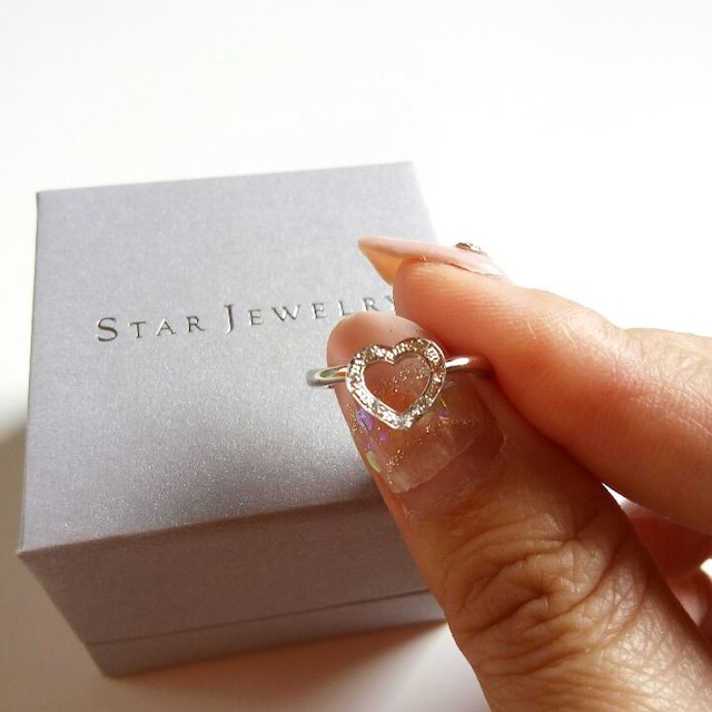 STAR JEWELRY(スタージュエリー)のスタージュエリー ハ－トリング レディースのアクセサリー(リング(指輪))の商品写真