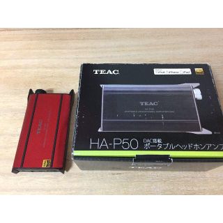 スマホにつなげてハイレゾが聞けるヘッドホンアンプteac ha-p50(その他)