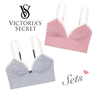 ヴィクトリアズシークレット(Victoria's Secret)の大幅値下げ！VSリブラレット２点セット(ルームウェア)