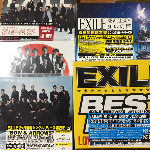 EXILE CD DVDの通販 by shelly's shop｜ラクマ