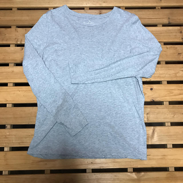 MUJI (無印良品)(ムジルシリョウヒン)の無印良品 長袖Tシャツ レディースのトップス(Tシャツ(長袖/七分))の商品写真