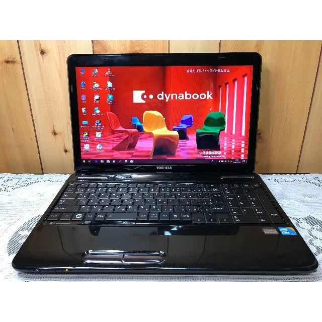 東芝(トウシバ)のDynabook◆光沢♪ Win10 Core i5 BT新品 BD 500GB スマホ/家電/カメラのPC/タブレット(ノートPC)の商品写真