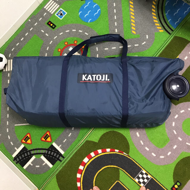 KATOJI(カトージ)のカトージ  プレイヤード  オムツ変えテーブル付き キッズ/ベビー/マタニティの寝具/家具(ベビーベッド)の商品写真