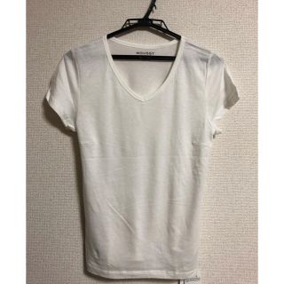 マウジー(moussy)のMOUSSY 白Tシャツ(Tシャツ(半袖/袖なし))