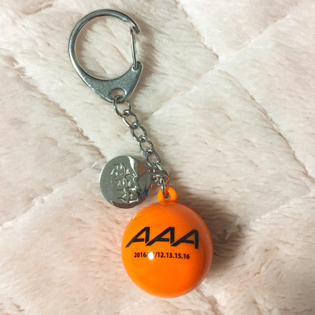 AAA(トリプルエー)のAAA キーホルダー （橙にっしー） エンタメ/ホビーのタレントグッズ(アイドルグッズ)の商品写真
