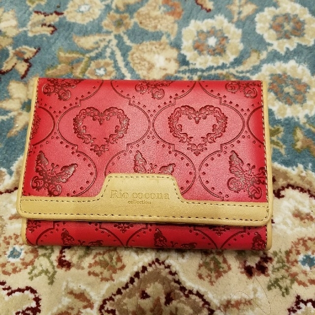 赤の財布ハート柄と蝶々柄財布piropiro様専用 レディースのファッション小物(財布)の商品写真