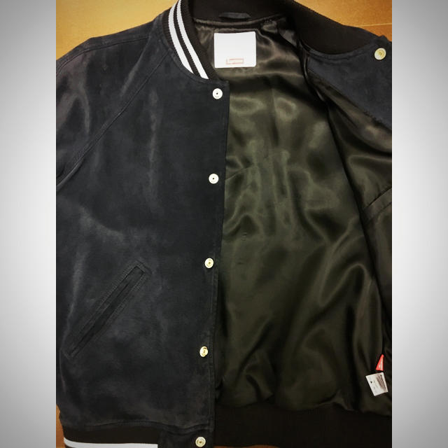 Supreme(シュプリーム)のSUPREME SUEDE VARSITY JACKET  メンズのジャケット/アウター(スタジャン)の商品写真