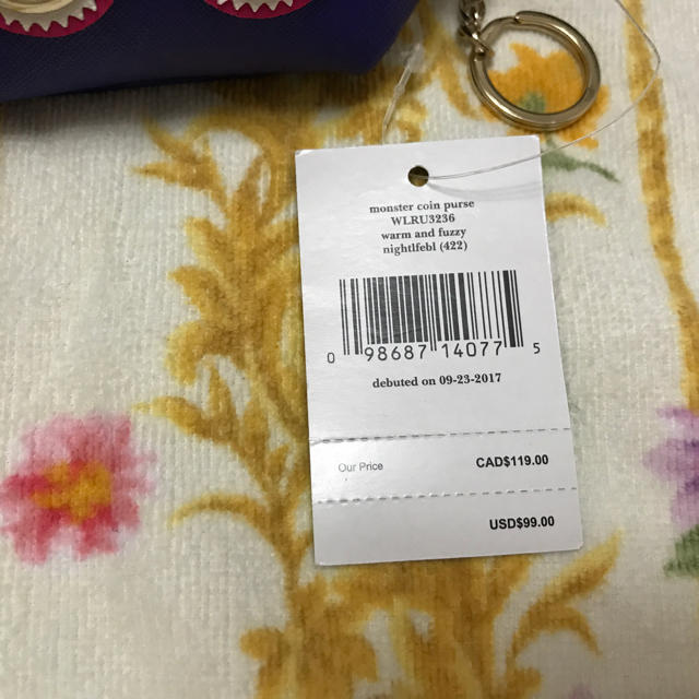 kate spade new york(ケイトスペードニューヨーク)の売り切り！3月25日まで【新品】kate spade コインケース 小銭入れ レディースのファッション小物(コインケース)の商品写真