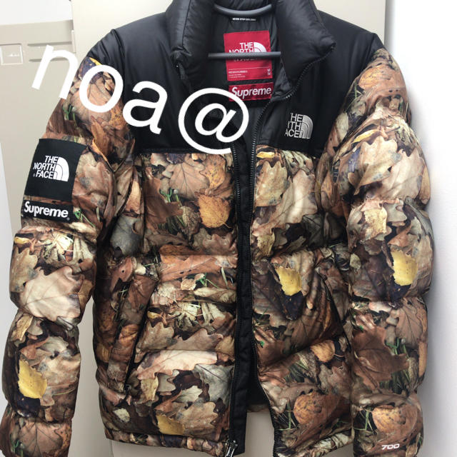 Supreme(シュプリーム)の希少 Supreme × The North ヌプシ 枯葉 2016AW メンズのジャケット/アウター(ダウンジャケット)の商品写真