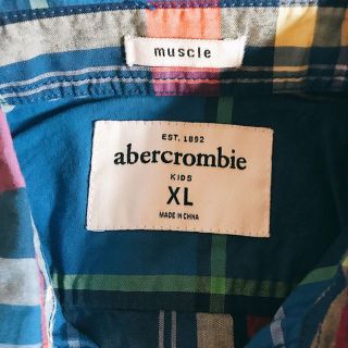 アバクロンビーアンドフィッチ(Abercrombie&Fitch)の【美品】アバクロンビー&フィッチ チェックシャツ(その他)