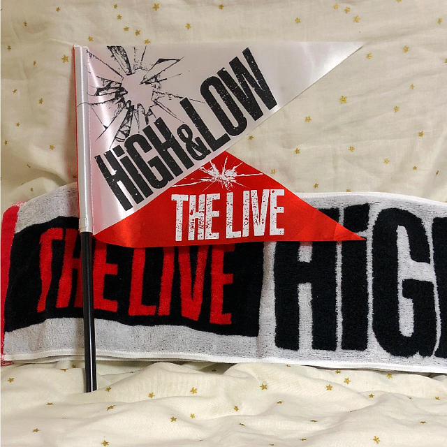 EXILE TRIBE(エグザイル トライブ)のHiGH&LOW THELIVE  マフラータオル・フラグ エンタメ/ホビーのタレントグッズ(その他)の商品写真