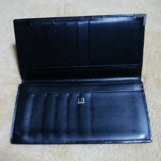 ダンヒル(Dunhill)のダンヒル☆ブラックレザー長財布(長財布)