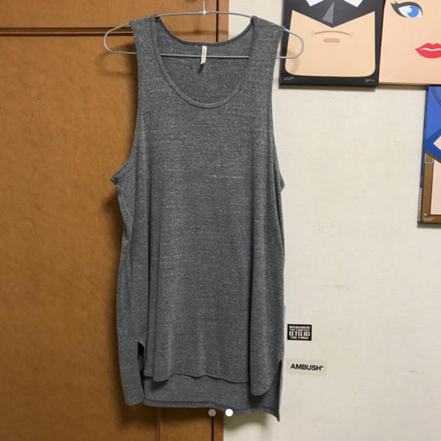 FEAR OF GOD(フィアオブゴッド)のFOG ESSENTIALS  TANKTOP グレー メンズのトップス(タンクトップ)の商品写真