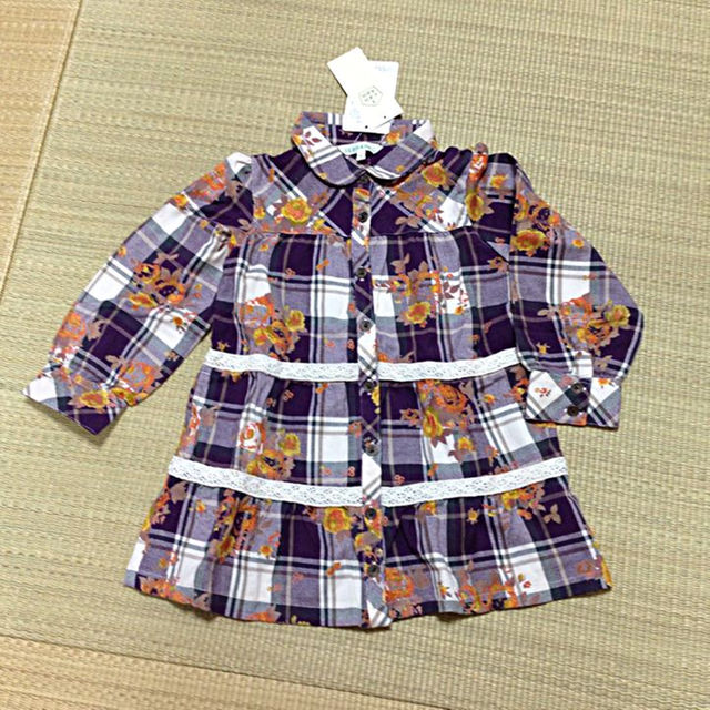 3can4on(サンカンシオン)の新品☆  3can4on サイズ100㎝ ワンピース キッズ/ベビー/マタニティのキッズ服女の子用(90cm~)(ワンピース)の商品写真