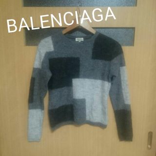 バレンシアガ(Balenciaga)の極稀少 バレンシアガ パネル柄ニットセーター(ニット/セーター)