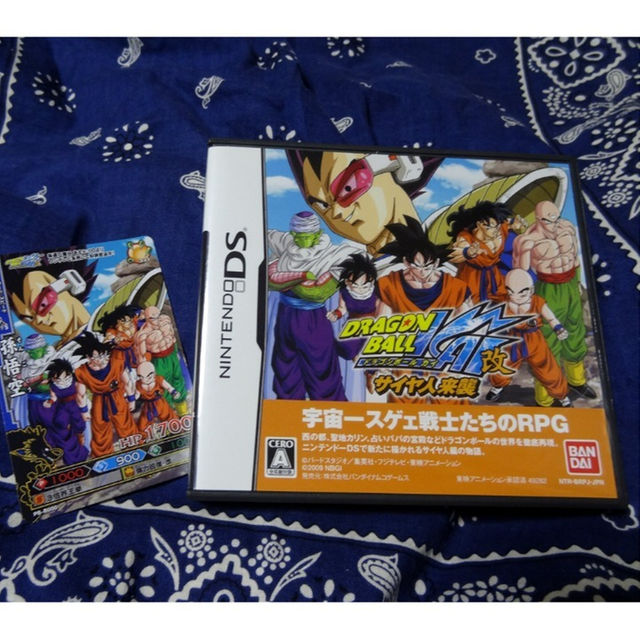 ニンテンドーds お値下げ ニンテンドーｄｓソフトドラゴンボール改 サイヤ人来襲 カード付 ｒｐｇの通販 By Shop ニンテンドーdsならラクマ