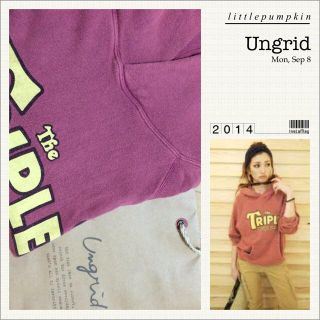 アングリッド(Ungrid)のTRIPLEプリントパーカー(パーカー)