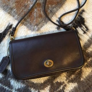 コーチ(COACH)の【レア希少良品】オールドコーチ ヴィンテージ 初期NY刻印 2way ショルダー(ショルダーバッグ)