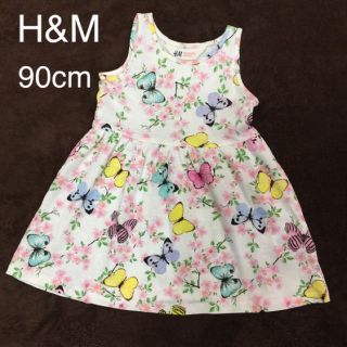 エイチアンドエム(H&M)のH&M 90cm オシャレなワンピース(ワンピース)