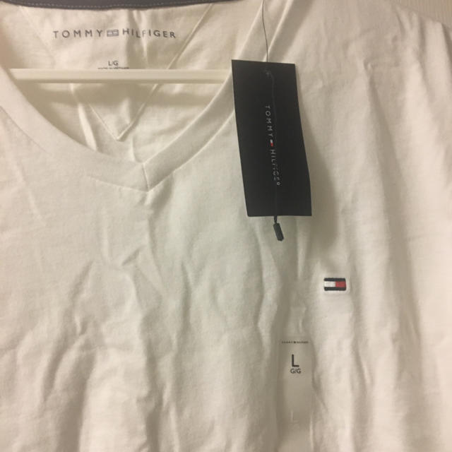 TOMMY HILFIGER(トミーヒルフィガー)のtommy 白tシャツ レディースのトップス(Tシャツ(半袖/袖なし))の商品写真