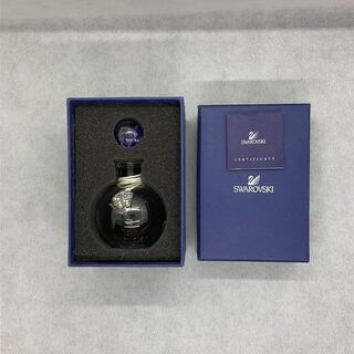 スワロフスキー(SWAROVSKI)の新品 スワロフスキー 瓶 置物 紫色(置物)