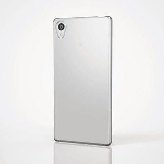 エレコム(ELECOM)のXperia Z5 SOV32 SO-01H用フレックスシェルカバー クリア(Androidケース)