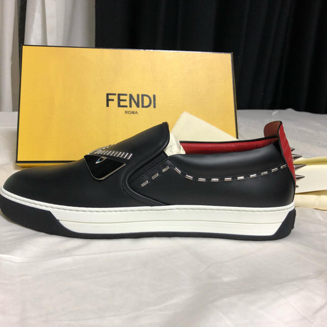 FENDI(フェンディ)のFendi monster モンスター  スリッポン スニーカー 26.5cm メンズの靴/シューズ(スニーカー)の商品写真