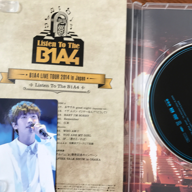 B1A4(ビーワンエーフォー)のB1A4☆DVD トレカ ジニョン エンタメ/ホビーのDVD/ブルーレイ(ミュージック)の商品写真
