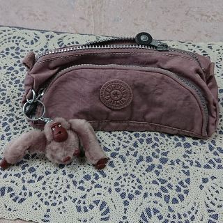 キプリング(kipling)の【売約済み】キプリング ポーチ ブラウン系(ボディバッグ/ウエストポーチ)