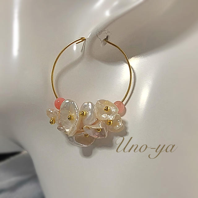 ［LoveyFrill］ピアス ハンドメイドのアクセサリー(ピアス)の商品写真