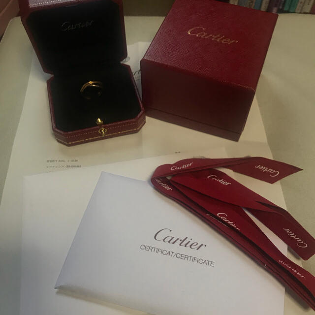 Cartier(カルティエ)のalc様専用トリニティ ドゥ カルティエ レ マスト リング、スリーリング  レディースのアクセサリー(リング(指輪))の商品写真