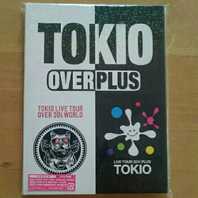 TOKIO OVERPLUS 初回限定盤DVD3枚組エンタメ/ホビー