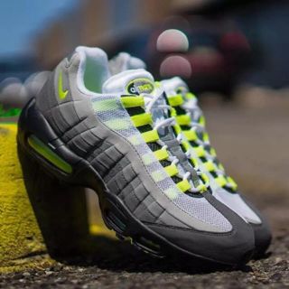 ナイキ(NIKE)の26.0cm airmax95 イエローグラデ(スニーカー)