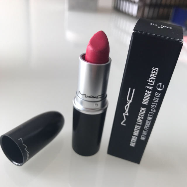 MAC(マック)の三回使用 MAC レトロ マット リップスティック コスメ/美容のベースメイク/化粧品(口紅)の商品写真