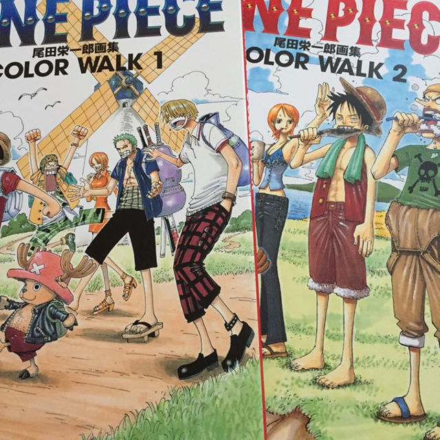 ワンピース イラスト集 Color Walk 2冊セットの通販 By Can S Shop ラクマ