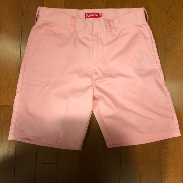 新品未使用 supreme work short 30 ワークショーツ 水色 2