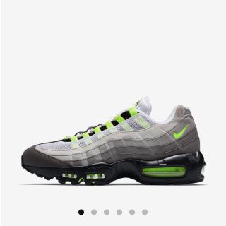 ナイキ(NIKE)の27.0 NIKE AIR MAX 95 OG イエローグラデーション(スニーカー)