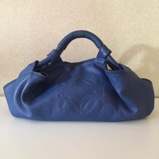 ロエベ(LOEWE)のゆずポンさま★                 LOEWE ブルー ナッパアイレ(ハンドバッグ)