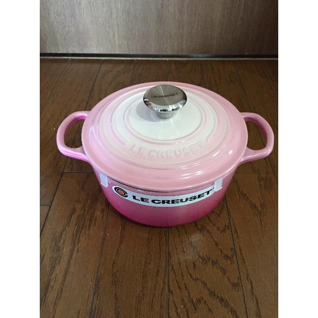 LE CREUSET - ルクルーゼ ブーケピンク ココットロンド 18cmの通販 by