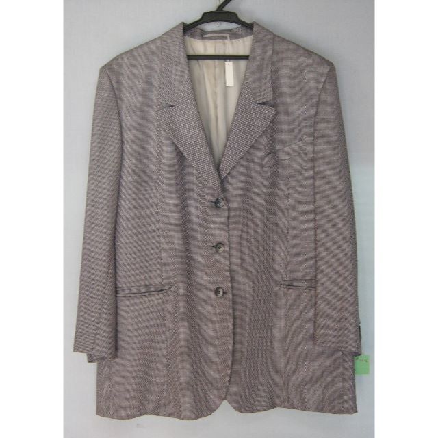 BURBERRY - 英国製　バーバリー・レディス・テーラード・ジャケット・特注品(#LJKT-2)