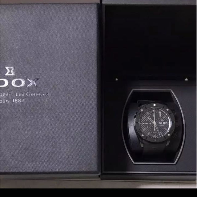 最終値下げ edox 戸賀 別注 クロノオフショア 1 クロノグラフ