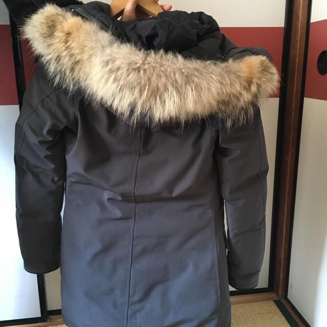 CANADA GOOSE(カナダグース)のカナダグースブロンテ xs グラファイト レディース レディースのジャケット/アウター(ダウンジャケット)の商品写真