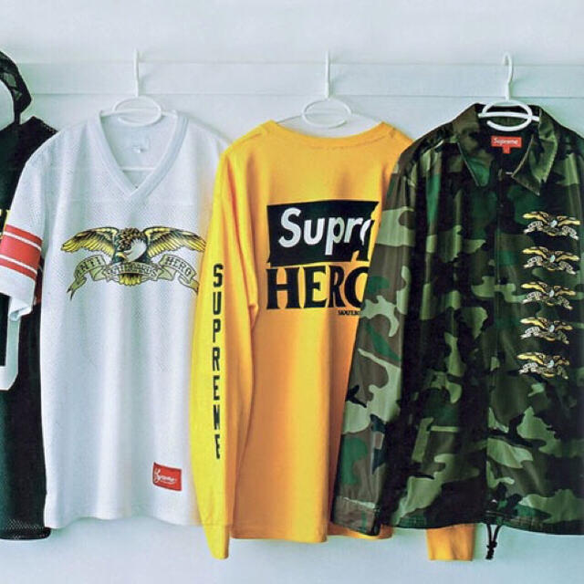 SUPREME×ANTI HERO コーチジャケット