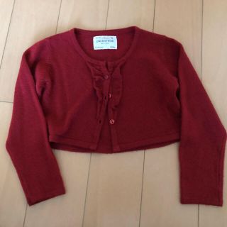 ザラキッズ(ZARA KIDS)のボレロカーディガン ZARA 104cm(カーディガン)