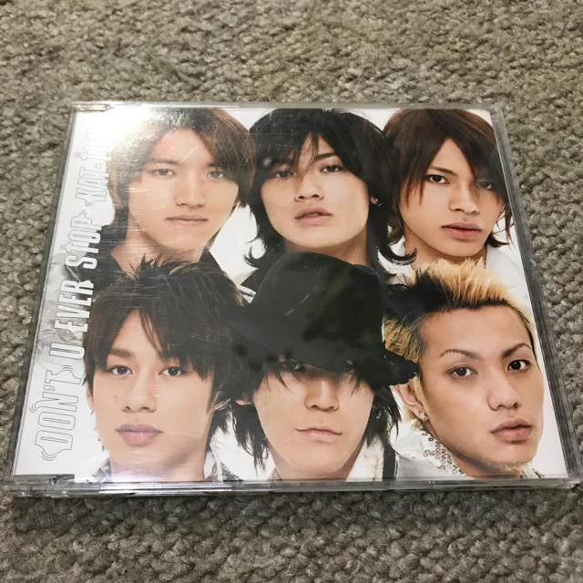 KAT-TUN(カトゥーン)のDON'T  U EVER STOP／KAT-TUN エンタメ/ホビーのCD(ポップス/ロック(邦楽))の商品写真