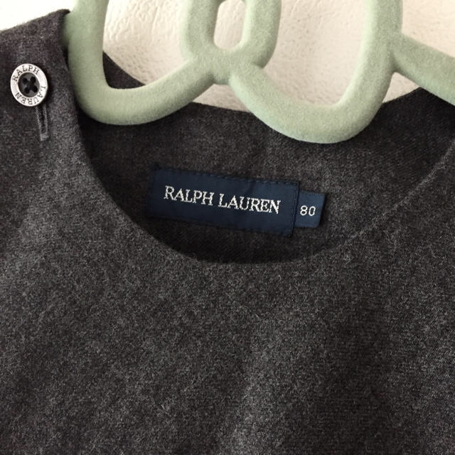 Ralph Lauren(ラルフローレン)のラルフローレン 80センチ 女の子ワンピース キッズ/ベビー/マタニティのベビー服(~85cm)(ワンピース)の商品写真